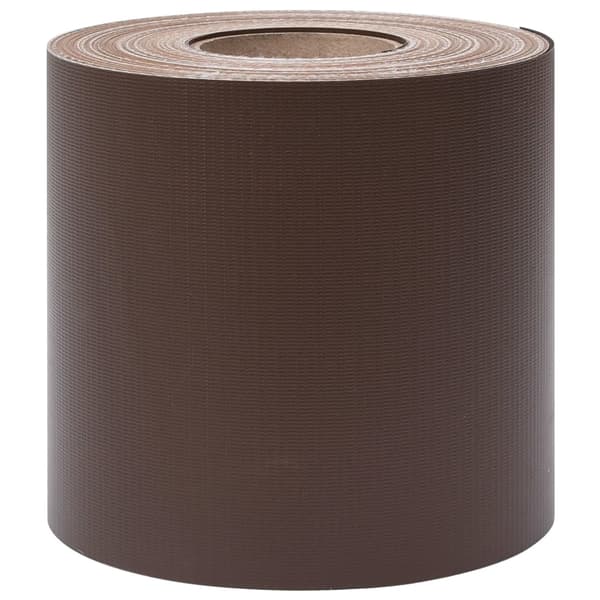 vidaXL Insynsskyddslist PVC 35x0,19 m Brun Brun