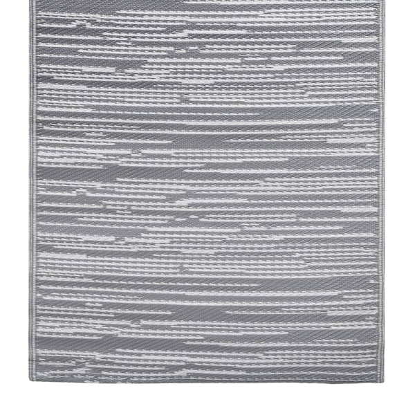 vidaXL Utomhusmatta ARAKIL grå 80x150 cm PP grå