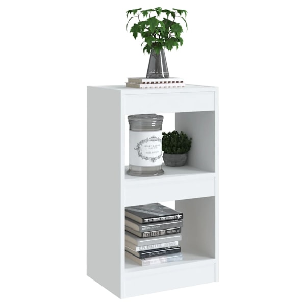vidaXL Bokhylla/Rumsavdelare vit 40x30x72 cm Vit