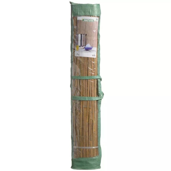 Nature Insynsskydd bambu 1,5x5 m Brun