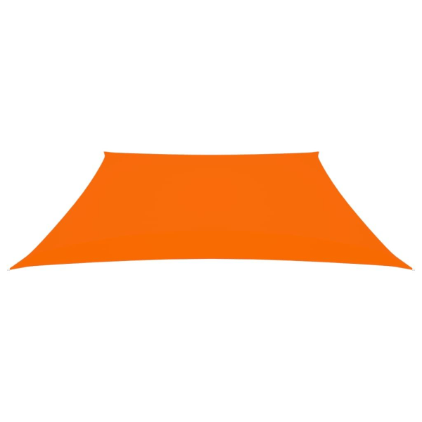 vidaXL Solsegel oxfordtyg trapets 2/4x3 m orange Orange