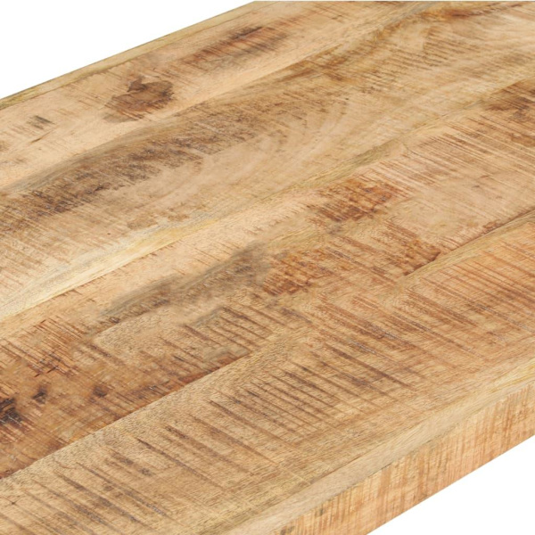 vidaXL Soffbord 120x60x40 cm grovt mangoträ Brun