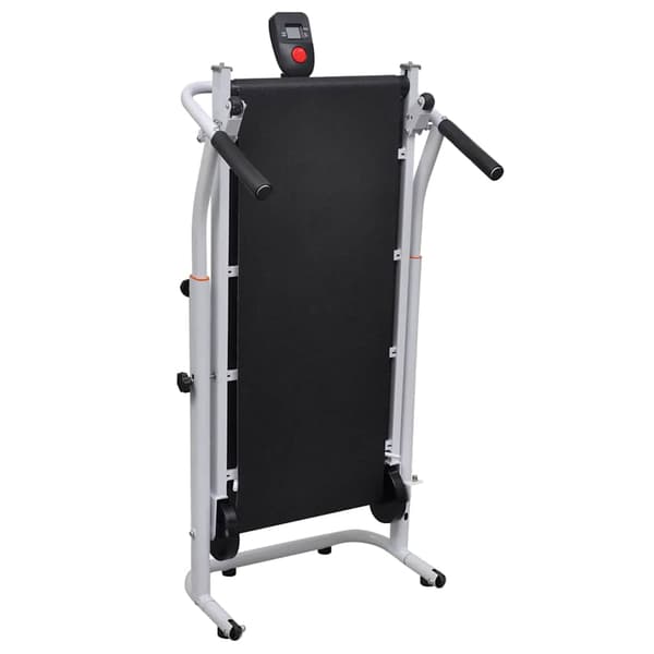 vidaXL Fällbart Löpband Mini 93 x 36 cm Svart Svart