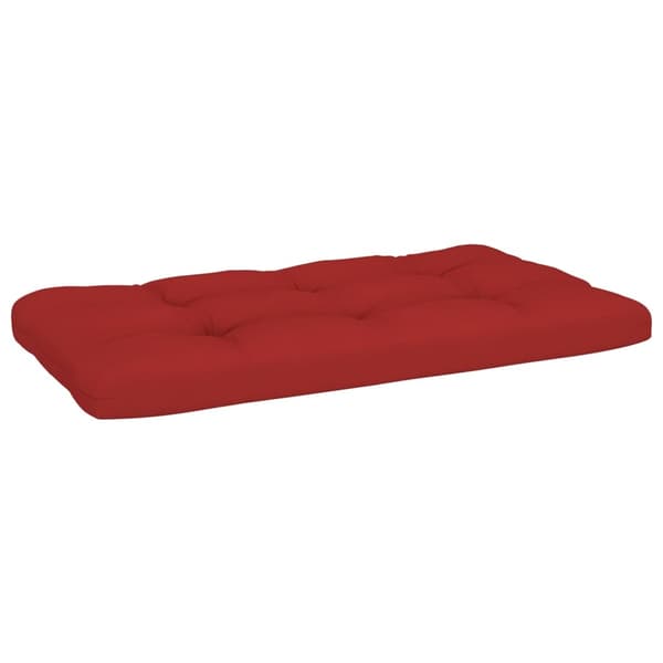 vidaXL Mittensektion till pallsoffa vit impregnerad furu Vit