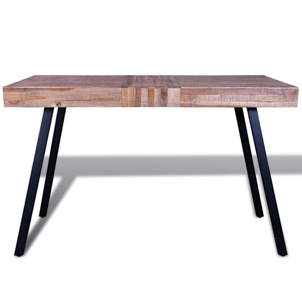 vidaXL Bord i återvunnen teak Brun