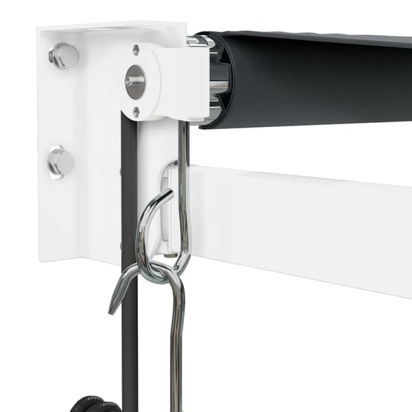 vidaXL Automatisk infällbar markis antracit 5x3 m Antracit