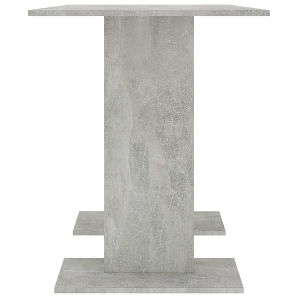 vidaXL Matbord betonggrå 110x60x75 cm konstruerat trä grå
