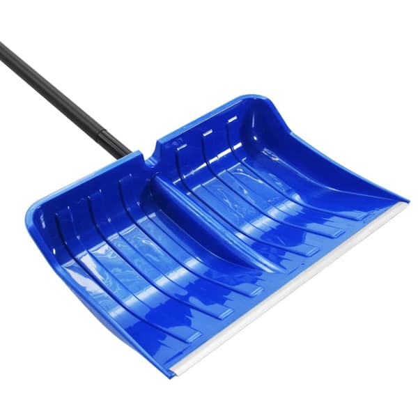 vidaXL Snöspade blå 147 cm metall Blå