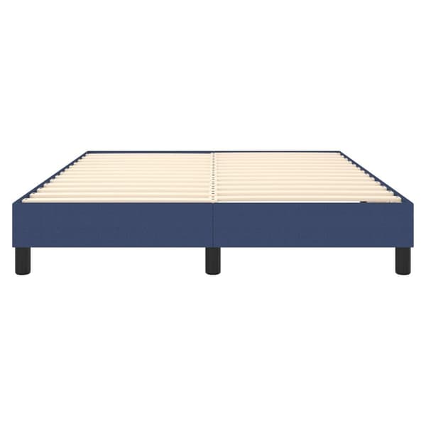vidaXL Ramsäng blå 140x200 cm tyg Blå