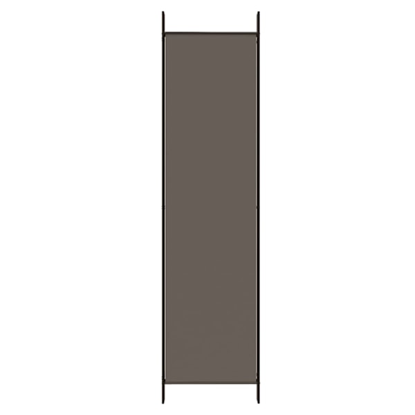 vidaXL Rumsavdelare 3 paneler antracit 150 x 200 cm tyg Antracit