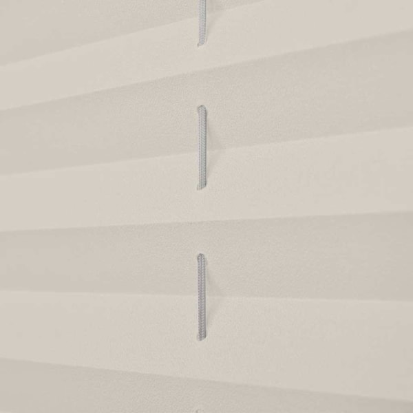 vidaXL Plisségardin 80x125 cm creme Creme