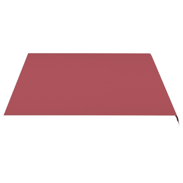 vidaXL Markisväv vinröd 4,5x3,5 m Röd
