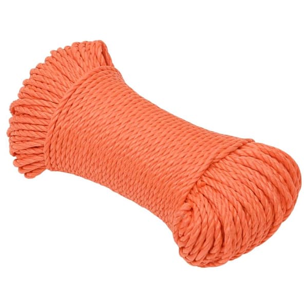 vidaXL Rep orange 6 mm 100 m polypropylen