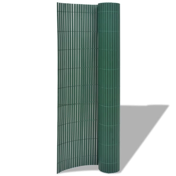vidaXL Insynsskydd 90x500 cm grön Grön