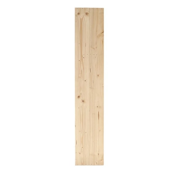 Esschert Design Väggmonterat barbord med utfällbar hylla L natur Brun