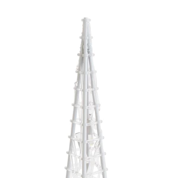 vidaXL Ljuskon LED akryl blå 120 cm Blå