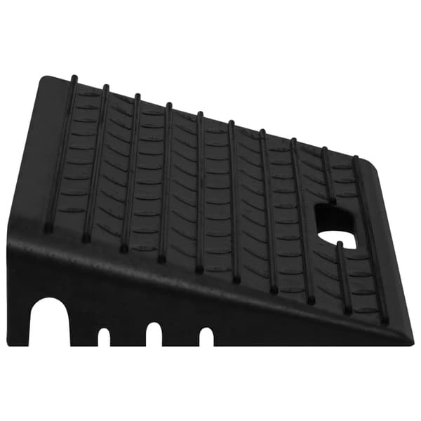 vidaXL Trottoarramper 2 st 50x30x11 cm gummi
