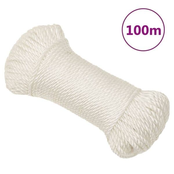 vidaXL Rep vit 3 mm 100 m polypropylen Vit