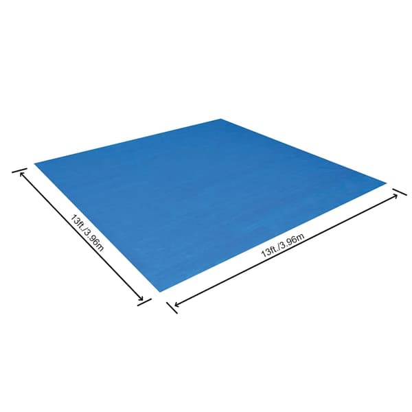 Bestway Markduk för pool Flowclear 396x396 cm Blå