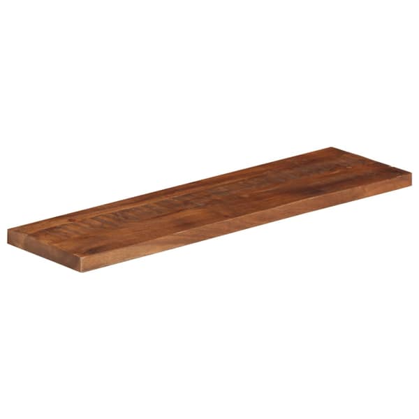 vidaXL Bordsskiva 120x30x2,5 cm rektangulär massivt återvunnet trä Brun
