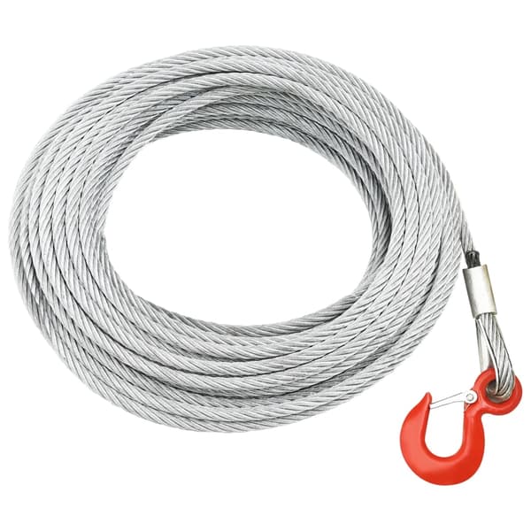 vidaXL Vajervinsch 800 kg Silver