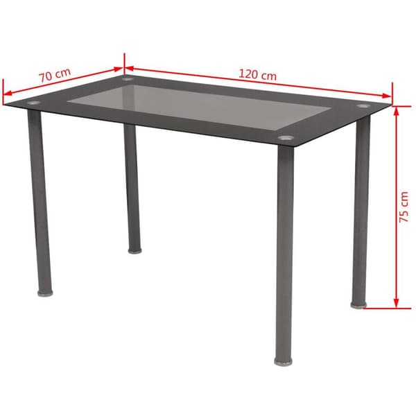 vidaXL Matbord och stolar 7 delar vit Vit
