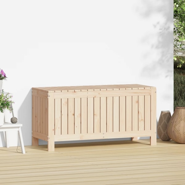 vidaXL Dynbox 108x42,5x54 cm massiv furu Brun