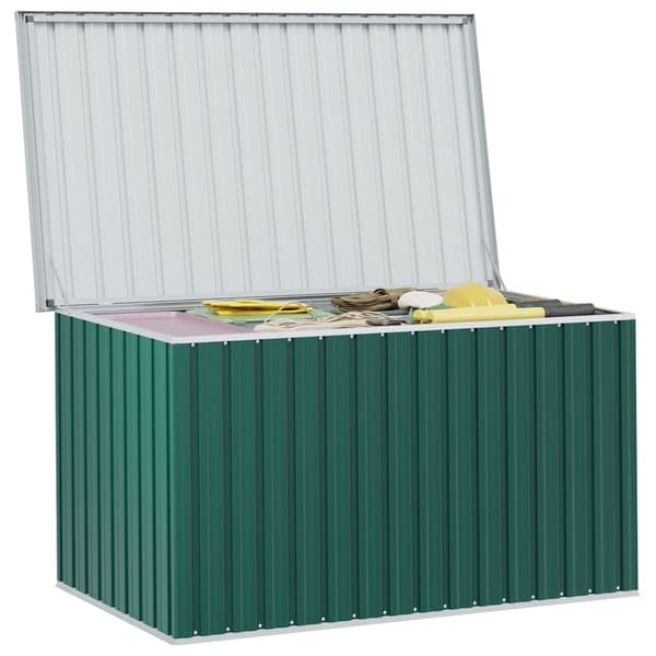 vidaXL Dynbox grön 171x99x93 cm Grön