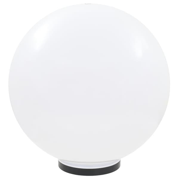 vidaXL Globlampa LED sfärisk 50 cm PMMA Vit