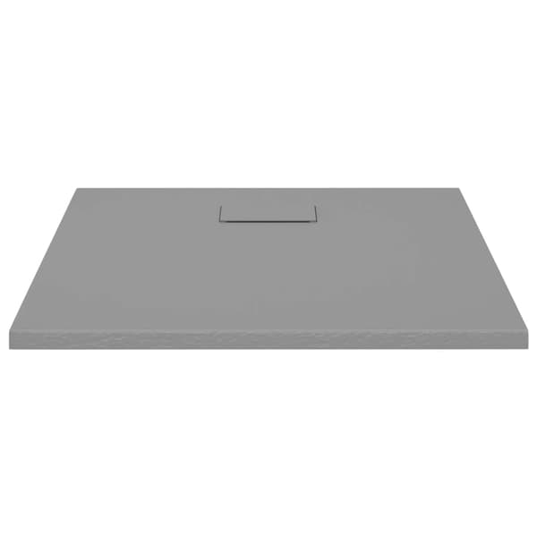 vidaXL Duschkar SMC grå 90x90 cm grå