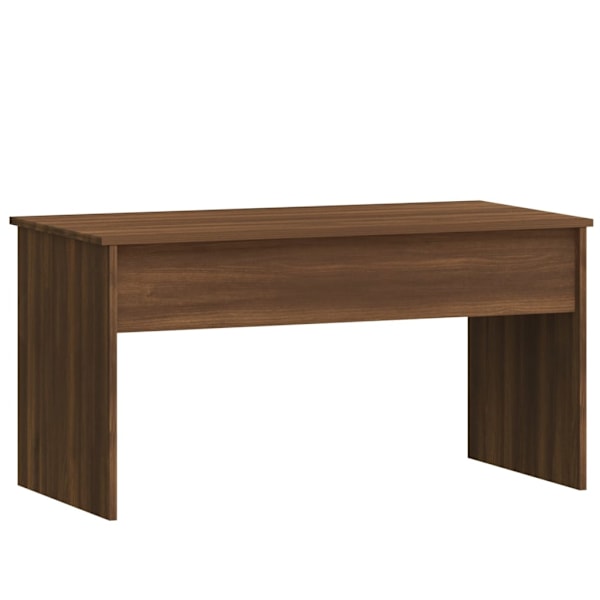vidaXL Soffbord brun ek 102x50,5x52,5 cm konstruerat trä Brun