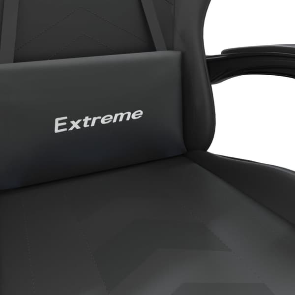 vidaXL Gamingstol svart konstläder art