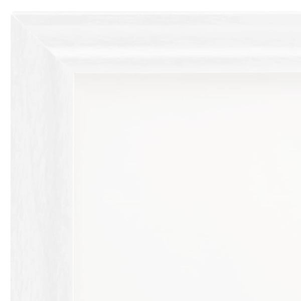 vidaXL Fotoramar 3 st för bord vit 21x29,7cm MDF Vit