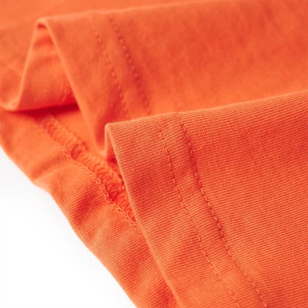 vidaXL Kjol för barn stark orange 128 Orange