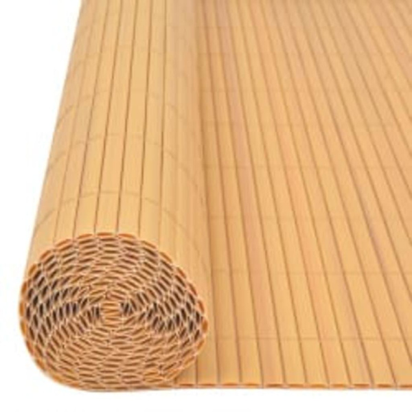 vidaXL Insynsskydd 90x400 cm gul Gul