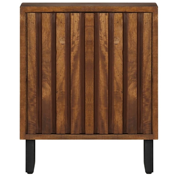 vidaXL Sängbord 40x30x50 cm massivt mangoträ Brun