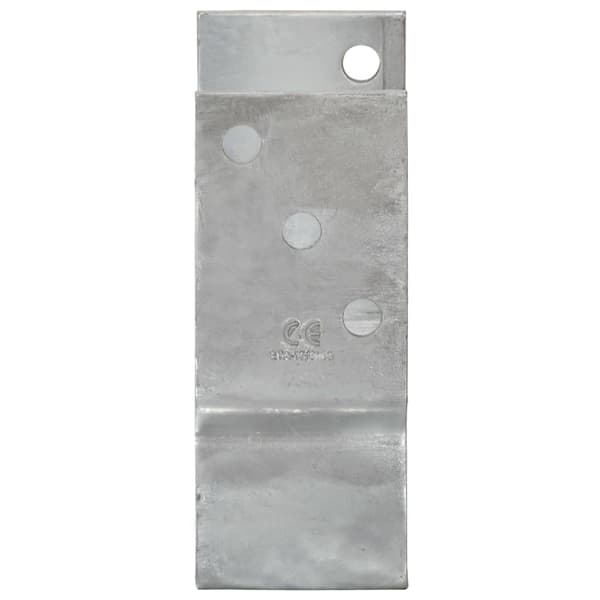 vidaXL Stängselankare 12 st silver 7x6x15 cm galvaniserat stål