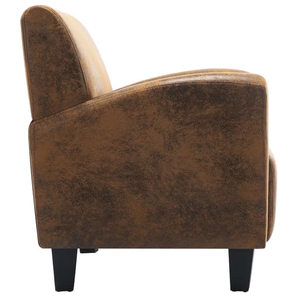 vidaXL Soffa brun 70x69x72 cm konstläder Brun