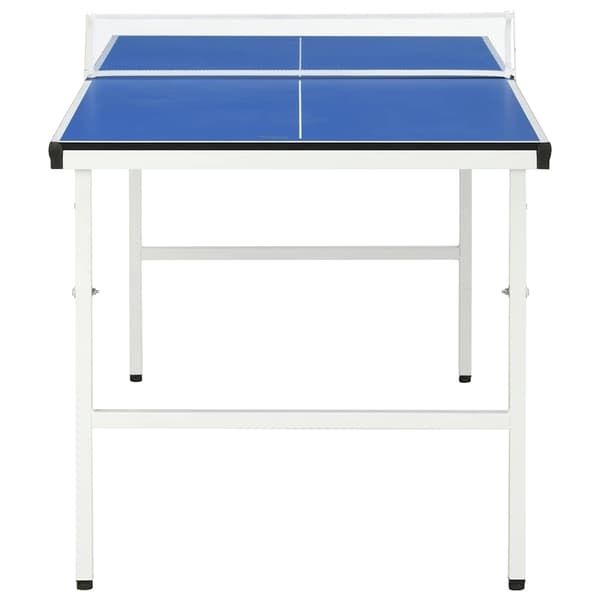 vidaXL 1,5 meter pingisbord med nät 152x76x66 cm blå Blå