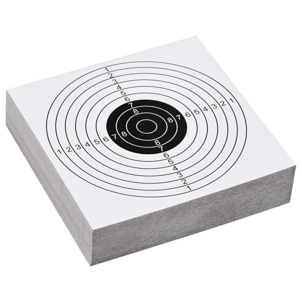 vidaXL Skottavlor i papper 100 st 15x15 cm Vit