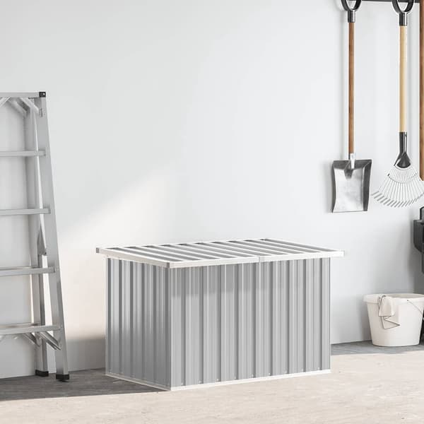 vidaXL Dynbox grå 109x67x65 cm grå