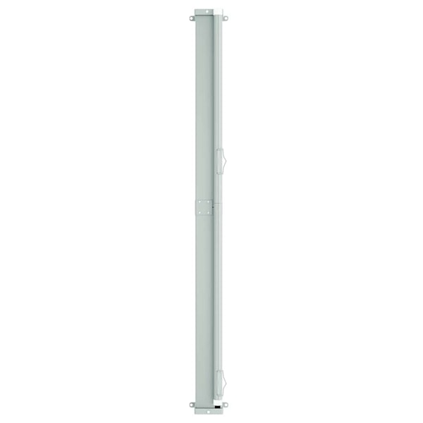vidaXL Infällbar sidomarkis 200x600 cm grå grå