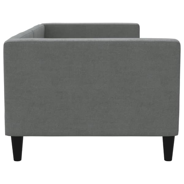 vidaXL Dagbädd mörkgrå 80x200 cm tyg Grå