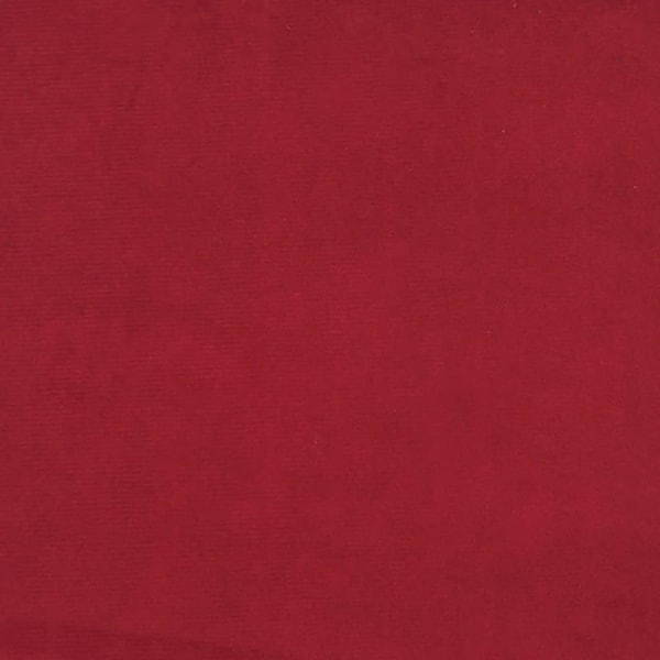 vidaXL Fotpall vinröd 60x60x36 cm sammet Röd
