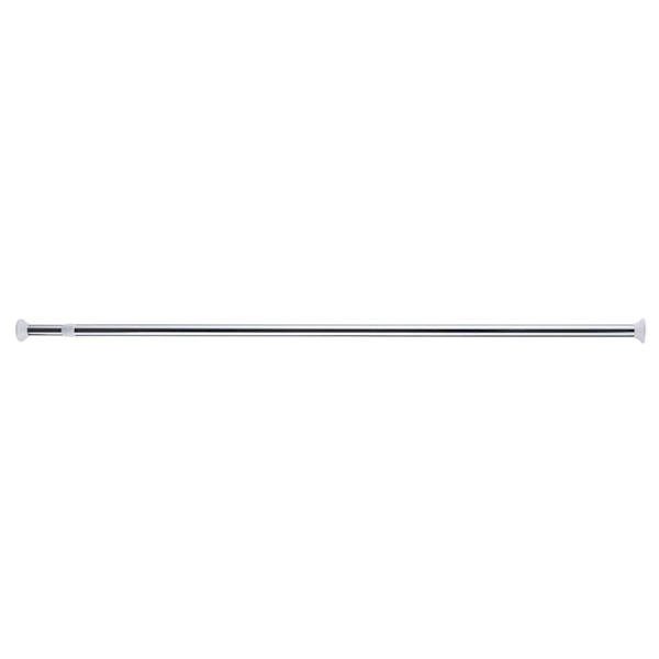Kleine Wolke Teleskopisk duschdraperistång 75-125 cm krom Silver