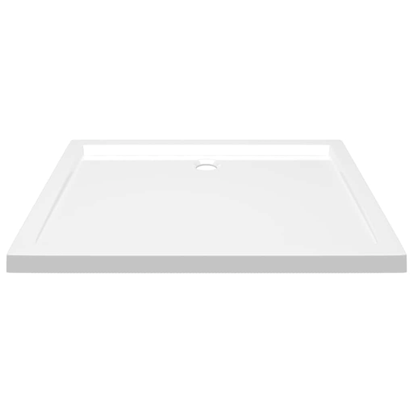vidaXL Duschkar rektangulärt ABS 70x90 cm Vit
