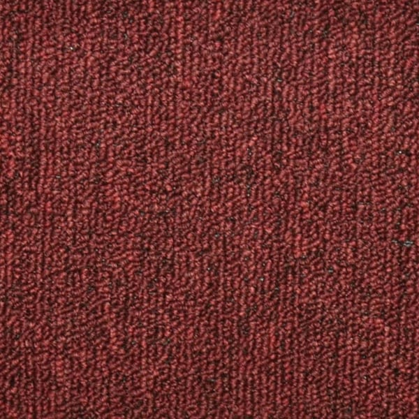 vidaXL Trappstegsmattor 15 st röd 56x17x3 cm Röd