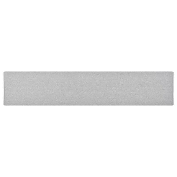 vidaXL Gångmatta ljusgrå 80x400 cm grå