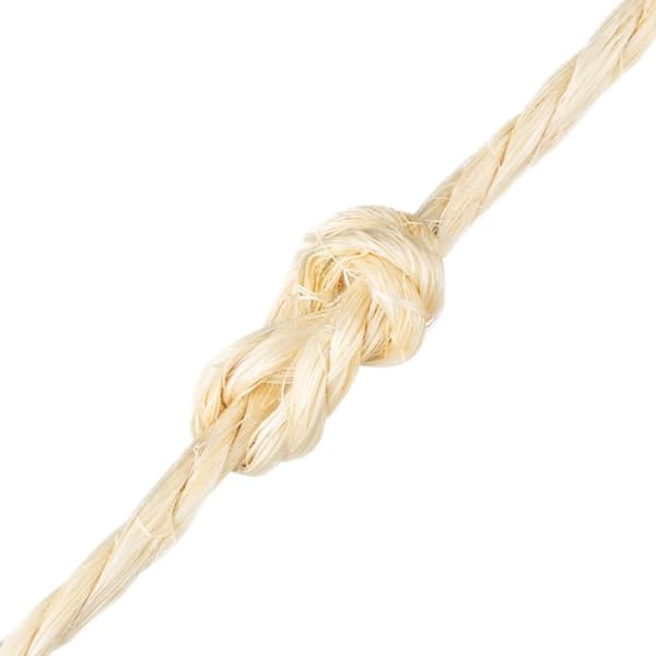 vidaXL Rep 100% sisal 4 mm 500 m Brun