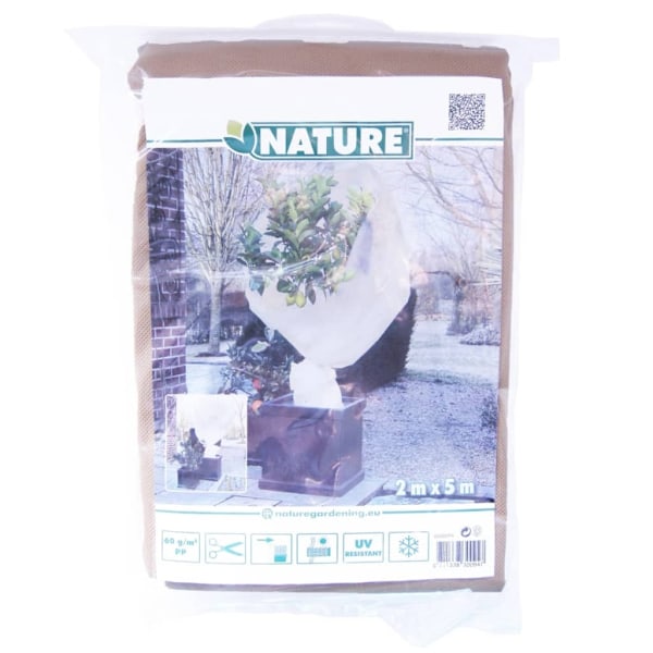Nature Frostskydd för växter fleece beige 2x5 m 6030094 Beige